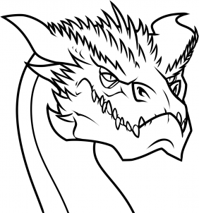 282x302 How To Draw Smaug Quilts Artsy