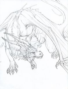 235x304 First Concept Design Of Smaug Animal Desings Dragons