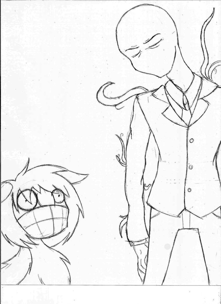 762x1048 Slenderman And Smile.dog Flyer Idea 2 By Wingeddragonlover