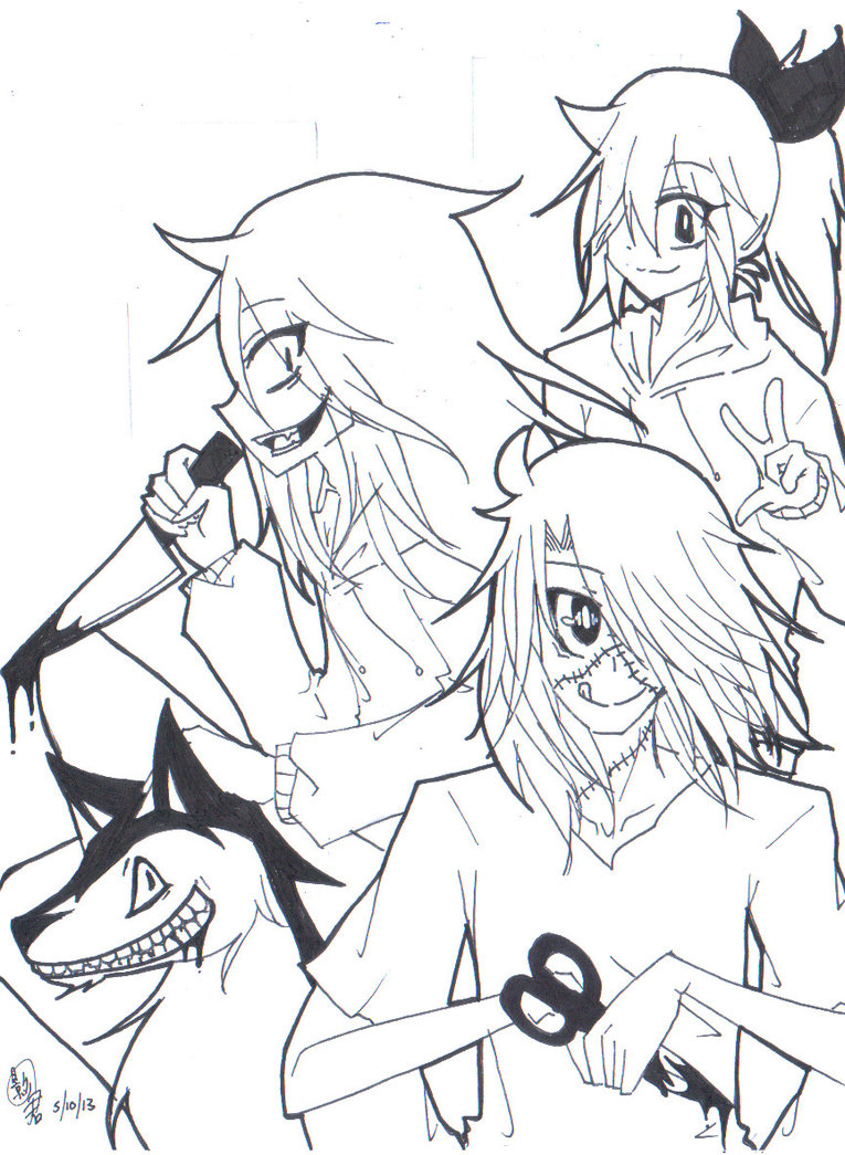 765x1045 Jeff,liu And Smile Dog By Servantofpsychotic