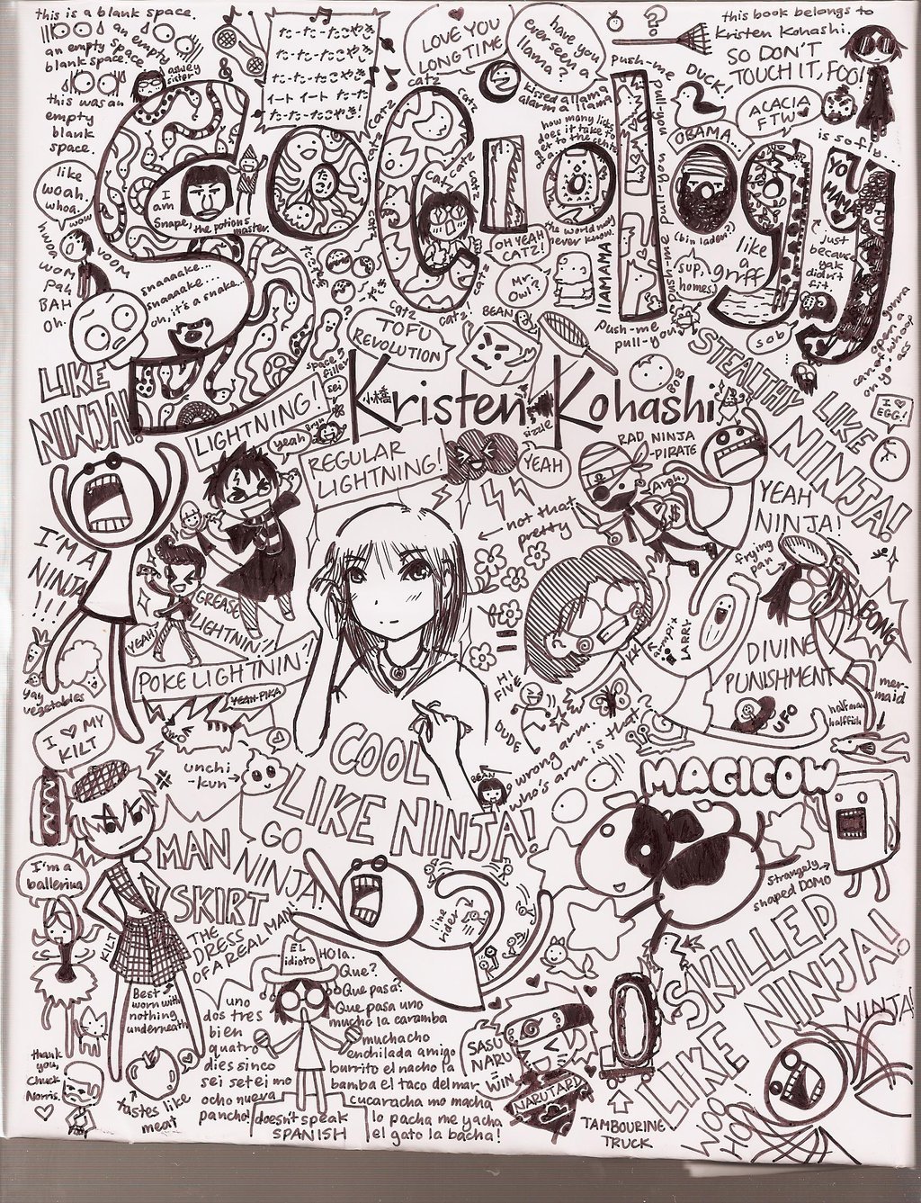 1024x1337 Super Random Sociology Cover By Tenkkay