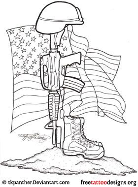 280x380 Navy Drawings Soldier Memorial Tattoo Design Drawing Ideas