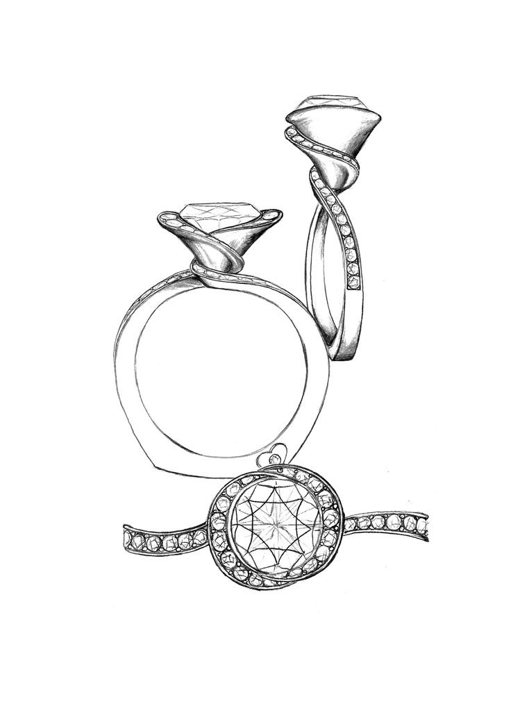 736x1030 203 Best Ring Sketches Images On Jewellery Sketches
