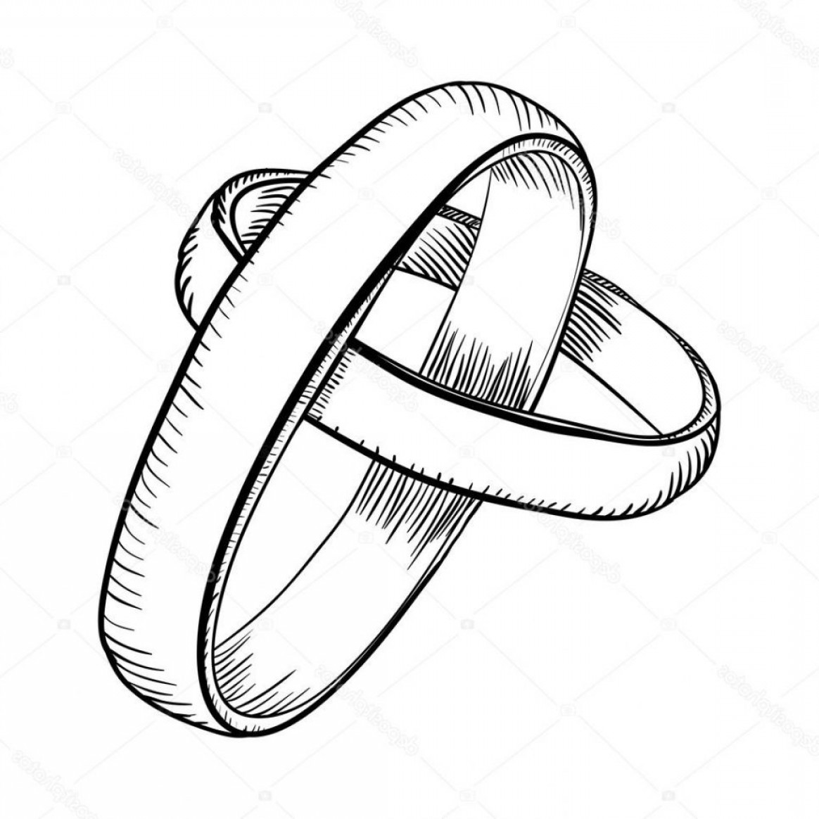 1164x1164 Close Up Of A Solitaire Diamond Ring Drawing Gm Oblacoder