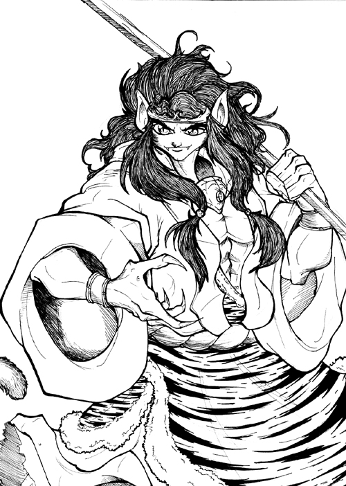 500x702 Magic Son Goku By Chibigingi