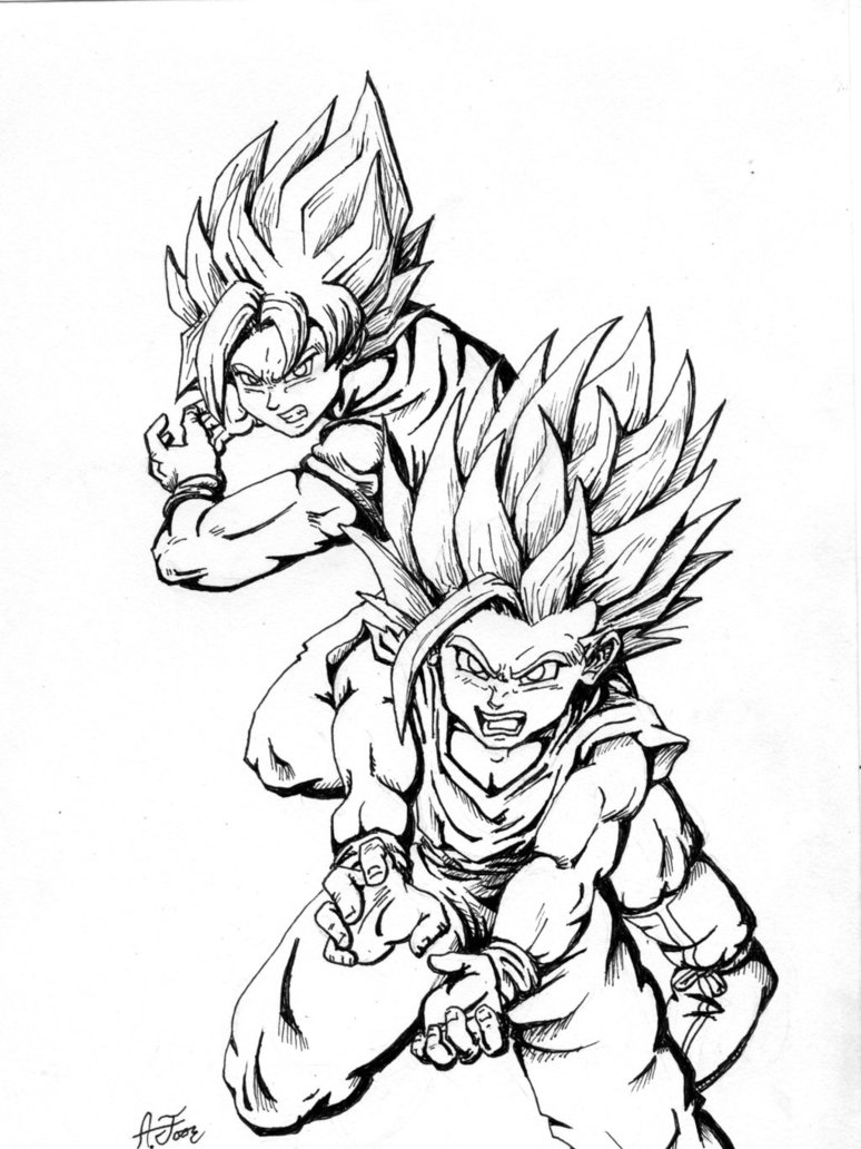 774x1032 Father Son Kamehameha By Ofshadowndarkness