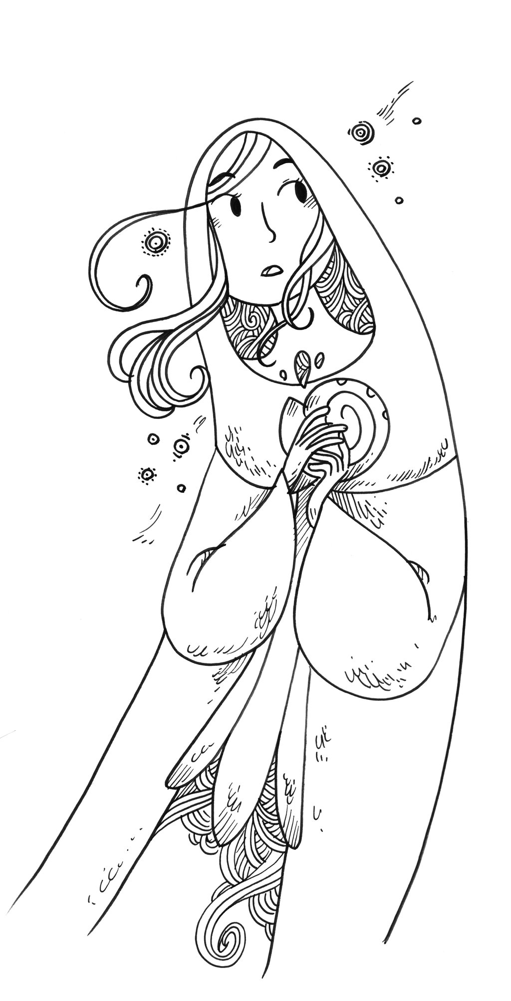 1024x2007 Collection Of Song Of The Sea Drawing High Quality, Free