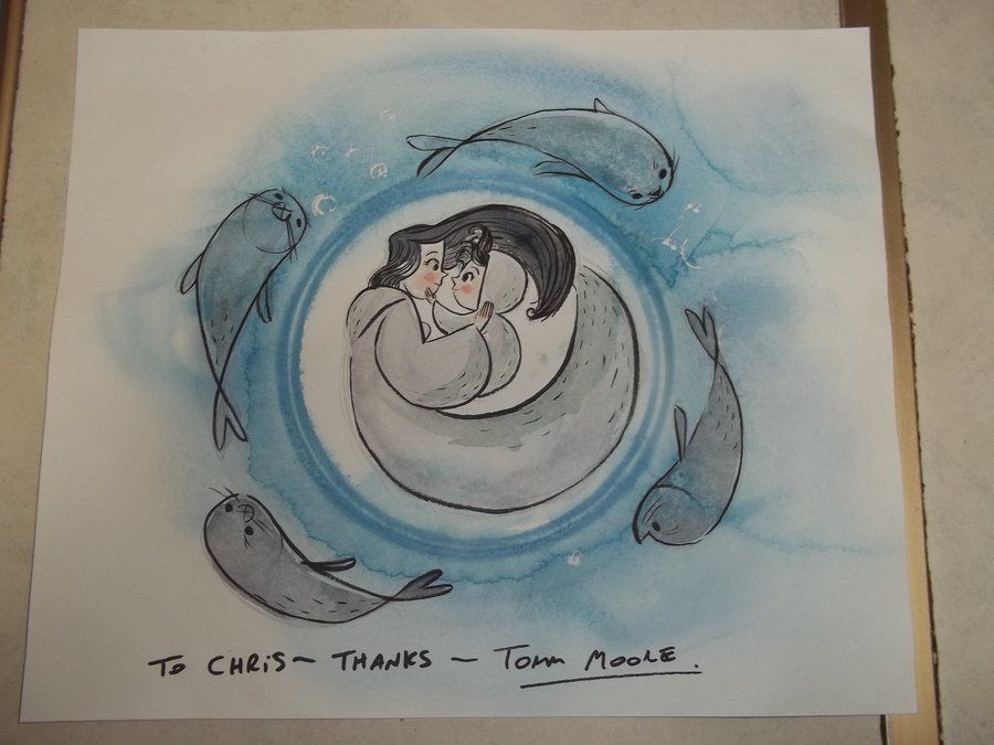 900x675 Song Of The Sea Watercolor Done By The Film's Director Tomm Moore