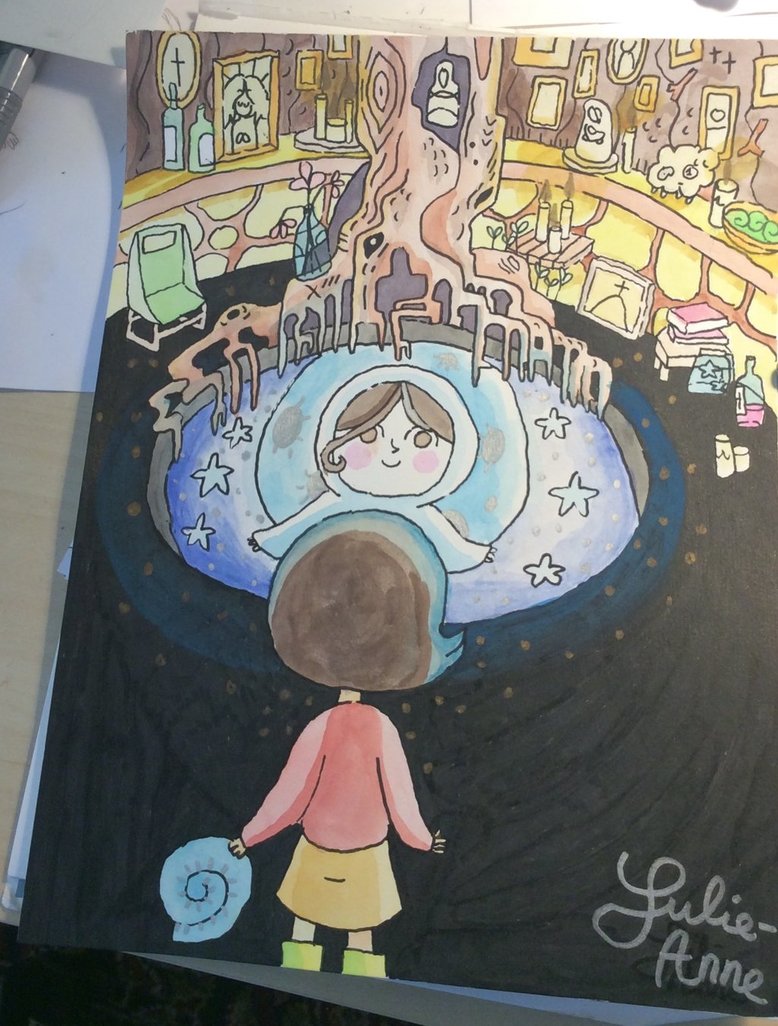 778x1026 Song Of The Sea Drawing By Jdinjens