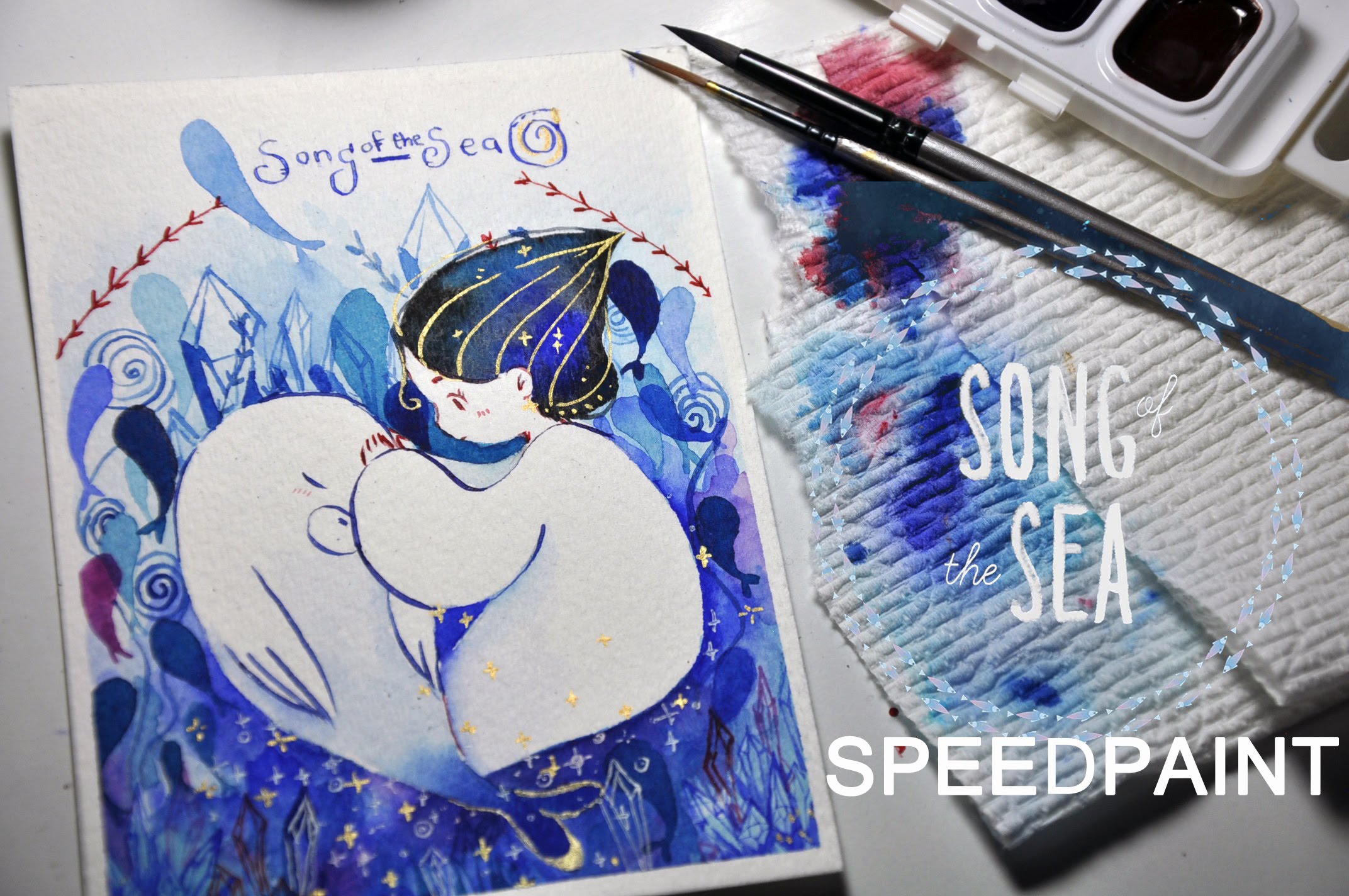 2144x1424 Speedpaint Song Of The Sea