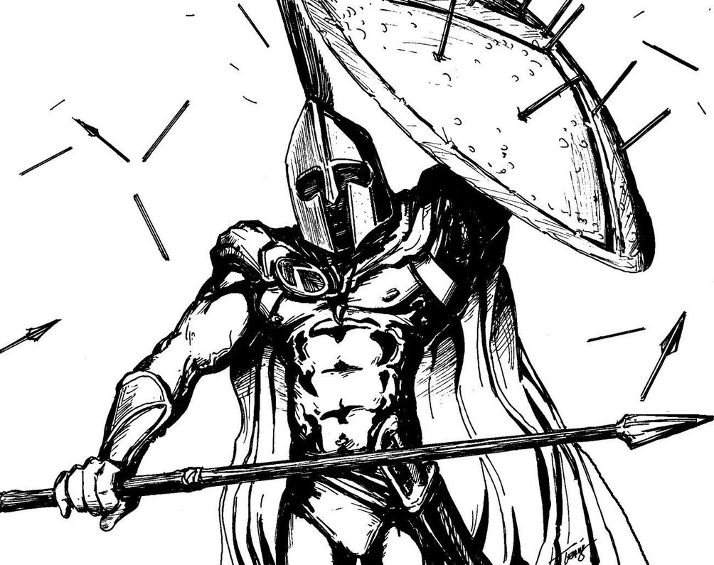 1004x795 Spartan Soldier