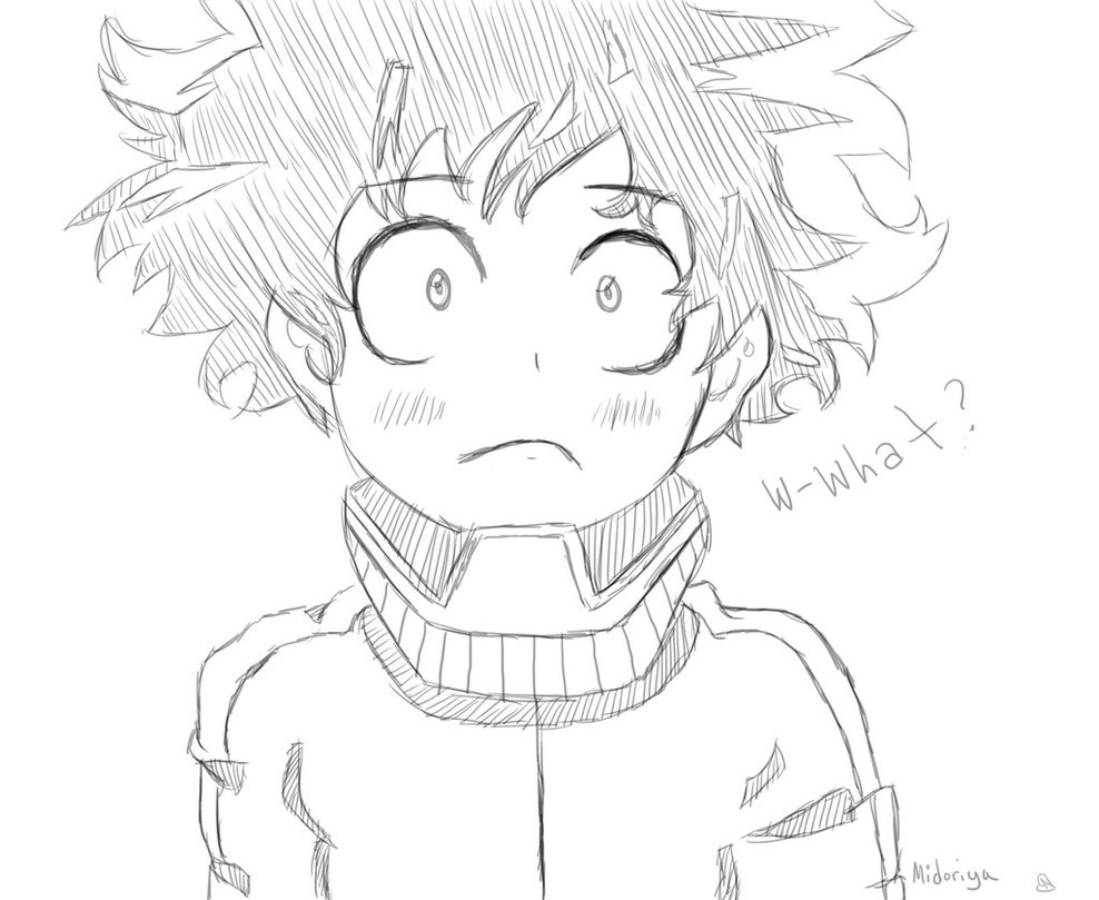 The best free Midoriya drawing images. Download from 8 free drawings of ...