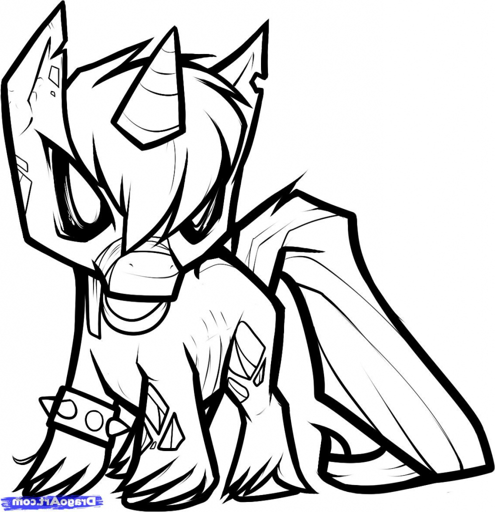 990x1024 Special Unicorn Drawing Pictures Line 3357