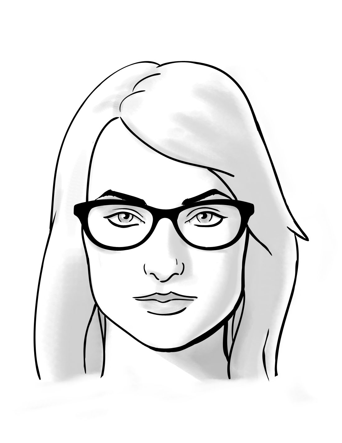 1100x1424 How To Choosing Glasses For Square Face Shapes