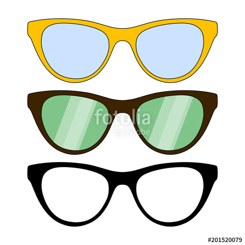 500x500 Set Of Spectacles, Eyeglass Frames, Round Shape Stylish