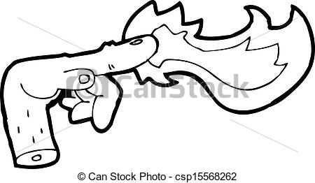 450x262 Cartoon Hand Casting Spell Clip Art Vector