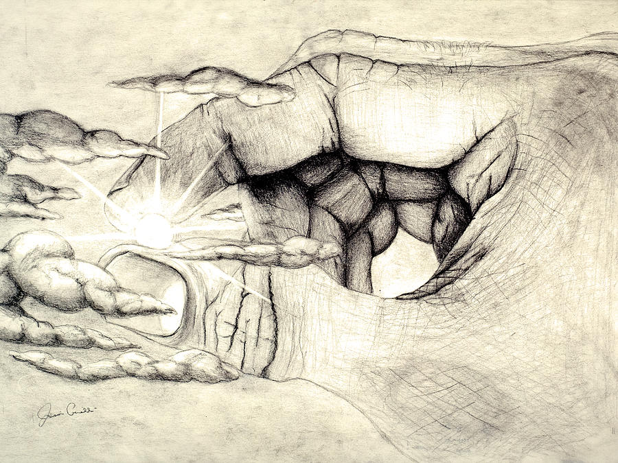 900x675 Light Within Drawing By Jaison Cianelli