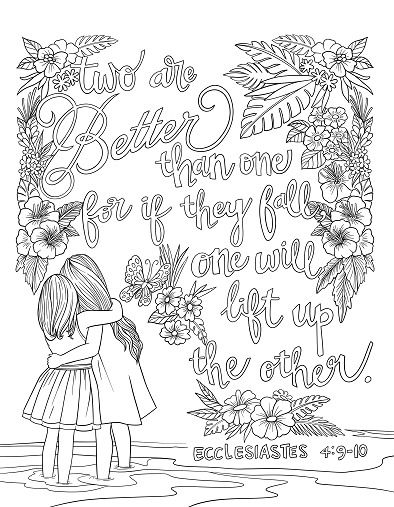 394x507 Ecclesiastes 49 10 Coloring Page