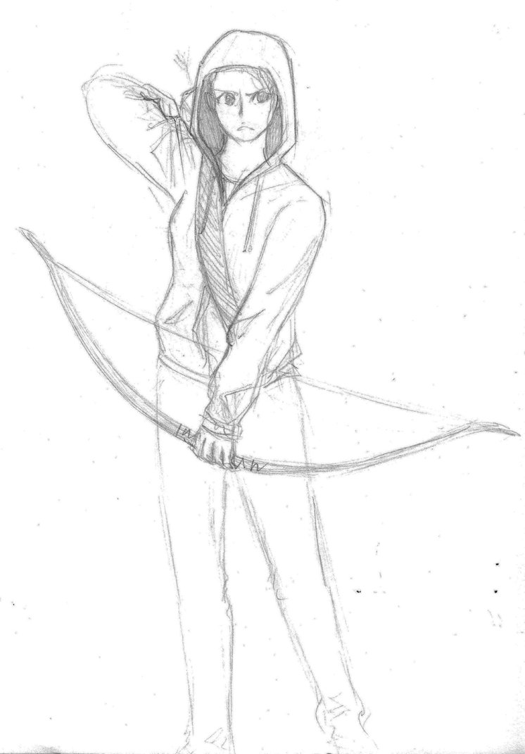 746x1071 Katniss Sketch By Love Your Spleen