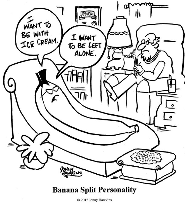 611x674 Banana Split By Jonny Hawkins