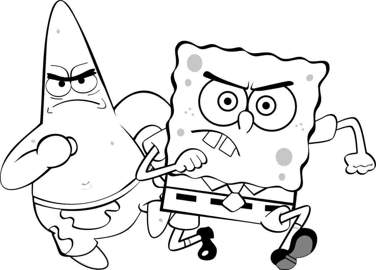 1200x862 Spongebob Squarepants Coloring Pages