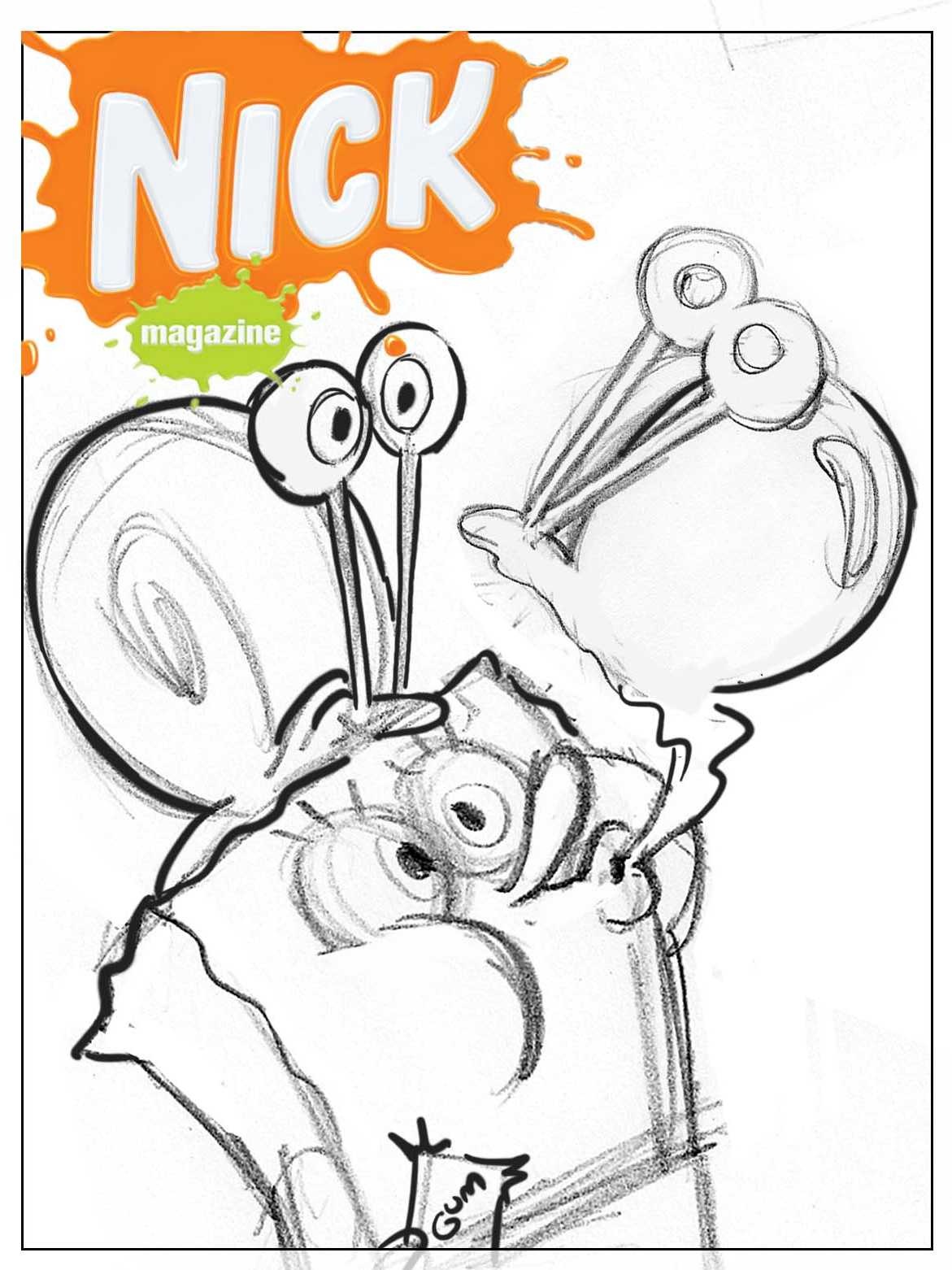 1171x1562 Cartoon Snap Making Of A Spongebob Cover Part 2