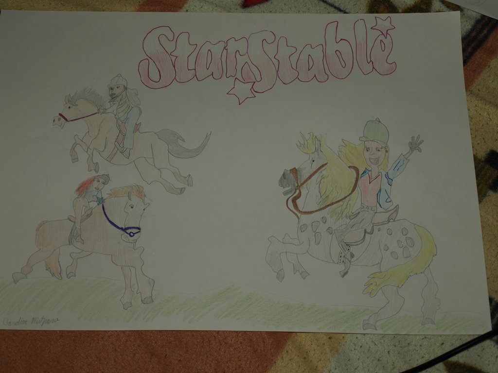 1024x768 Star Stable Drawing By Claugugustiuc