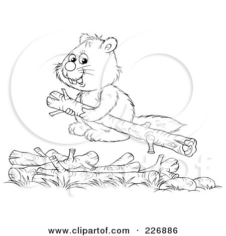 450x470 Royalty Free (Rf) Clipart Illustration Of A Coloring Page Outline