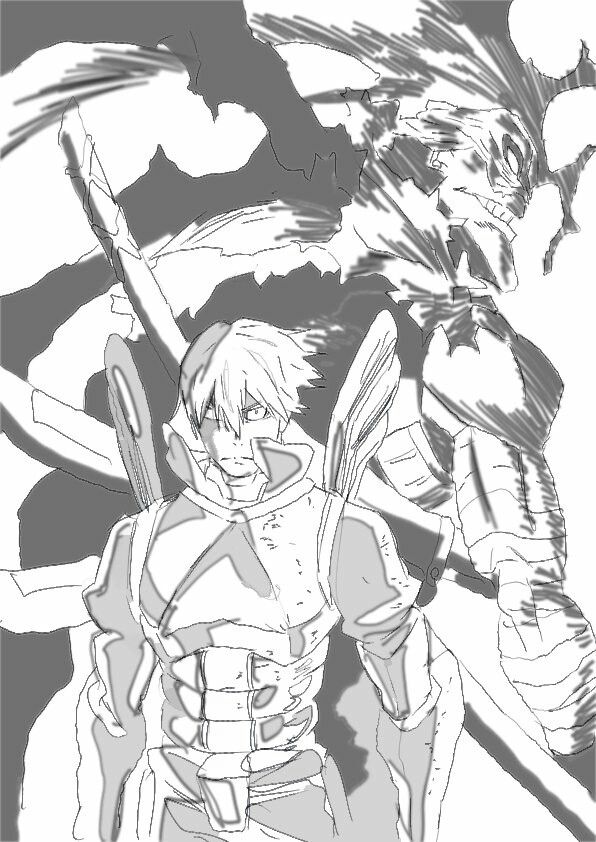 596x842 Iida Tenya Vs Hero Killer Stain Boku No Hero Academia Art