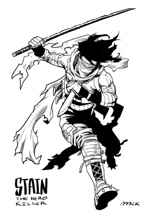 500x706 Stain The Hero Killer Fan Art Tumblr