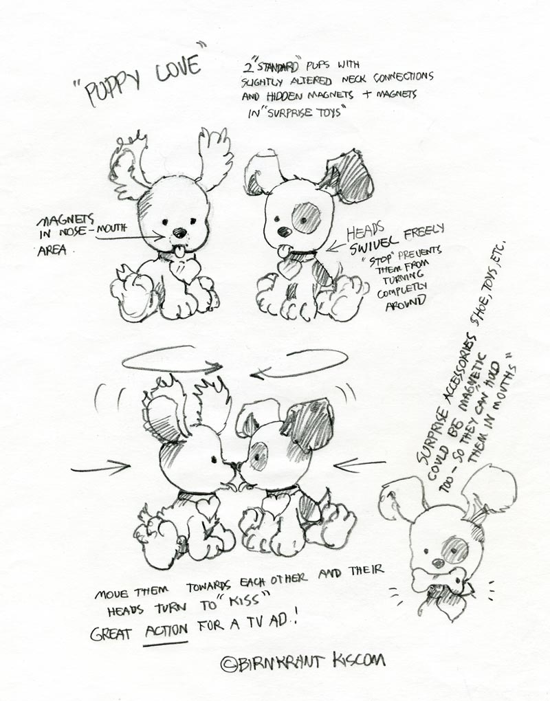 800x1020 Doggie Bag Doggies, The Concept Drawings