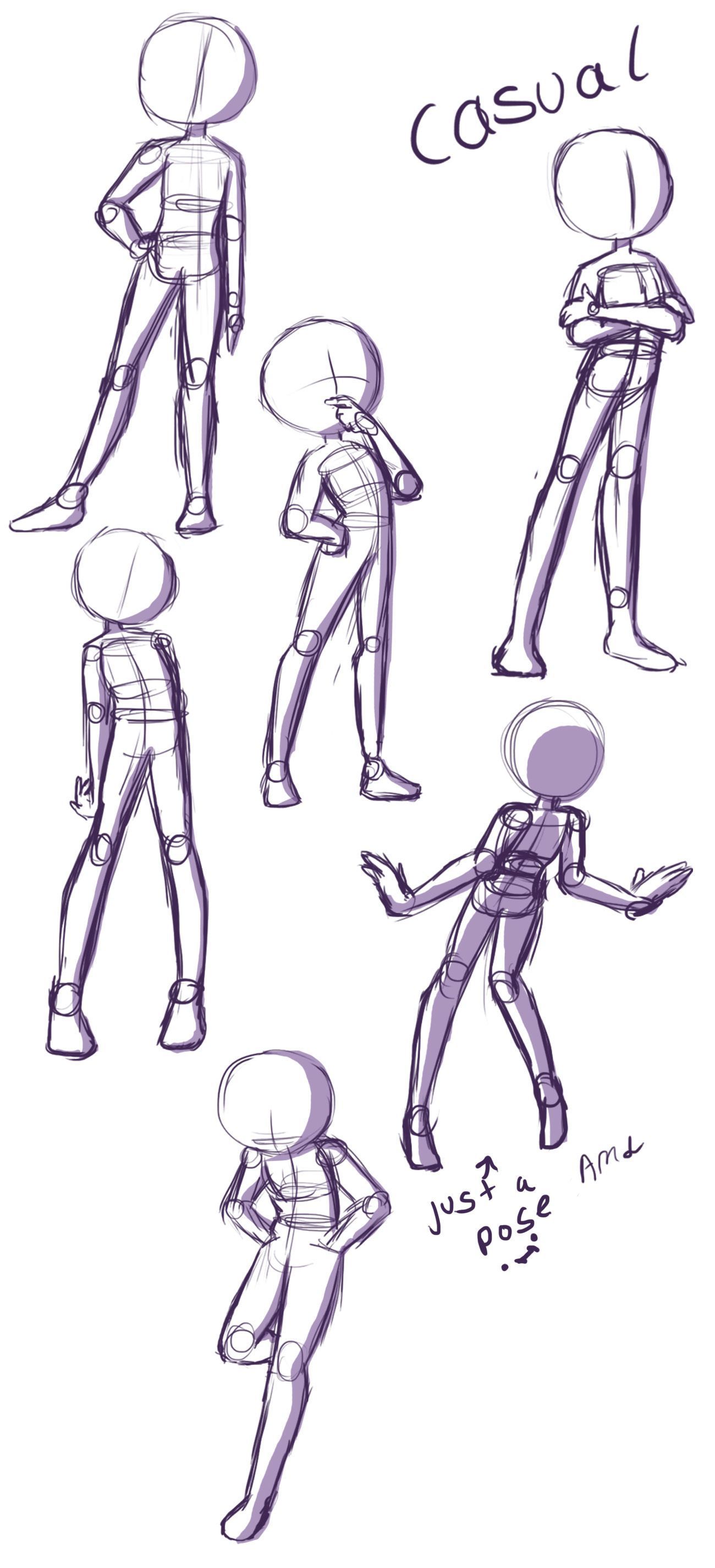 Standing Poses For Drawing at GetDrawings | Free download