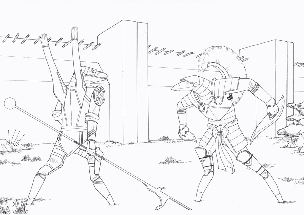 1024x724 Standoff By Juniorwoodchuck