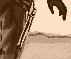 300x250 Oldschool Cowboy Standoff