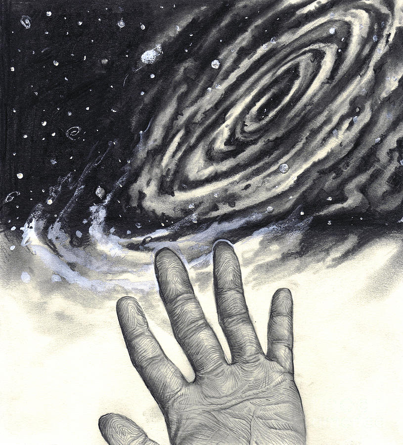 815x900 Reaching For The Stars Drawing By Lee Serenethos