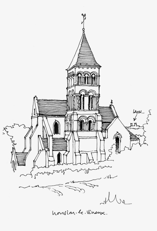 650x957 Line Drawing Cartoon Scene, Cartoon Line Drawing, Scene Sketch