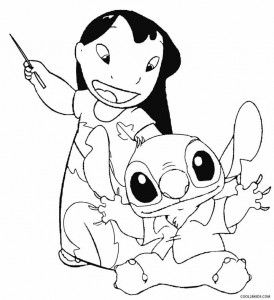 274x300 Lilo And Stitch Ohana Coloring Pages Stitch Coloring