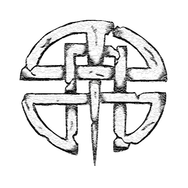 641x641 Stone Design Lettering Tattoo On Stomach