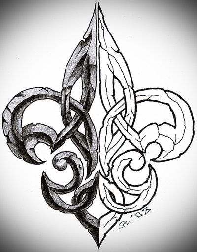 400x512 Stone Fleur De Lis Tattoos Tattoo, Body Art