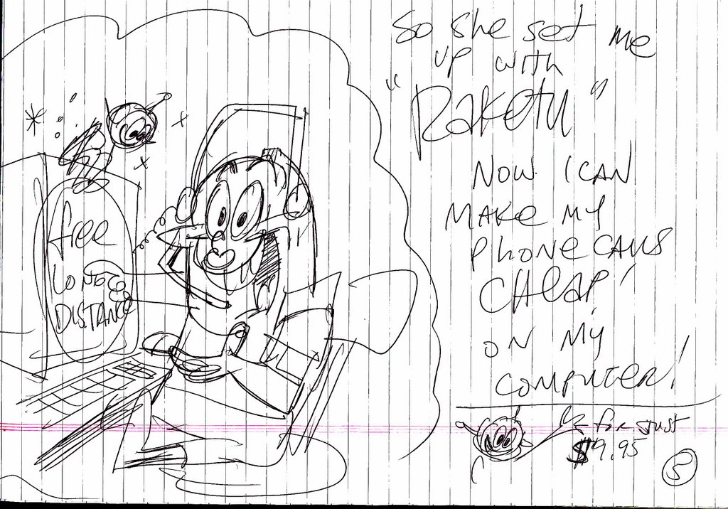 1024x716 John K Stuff Storyboarding George Liquor Rougher, Simpler Drawings