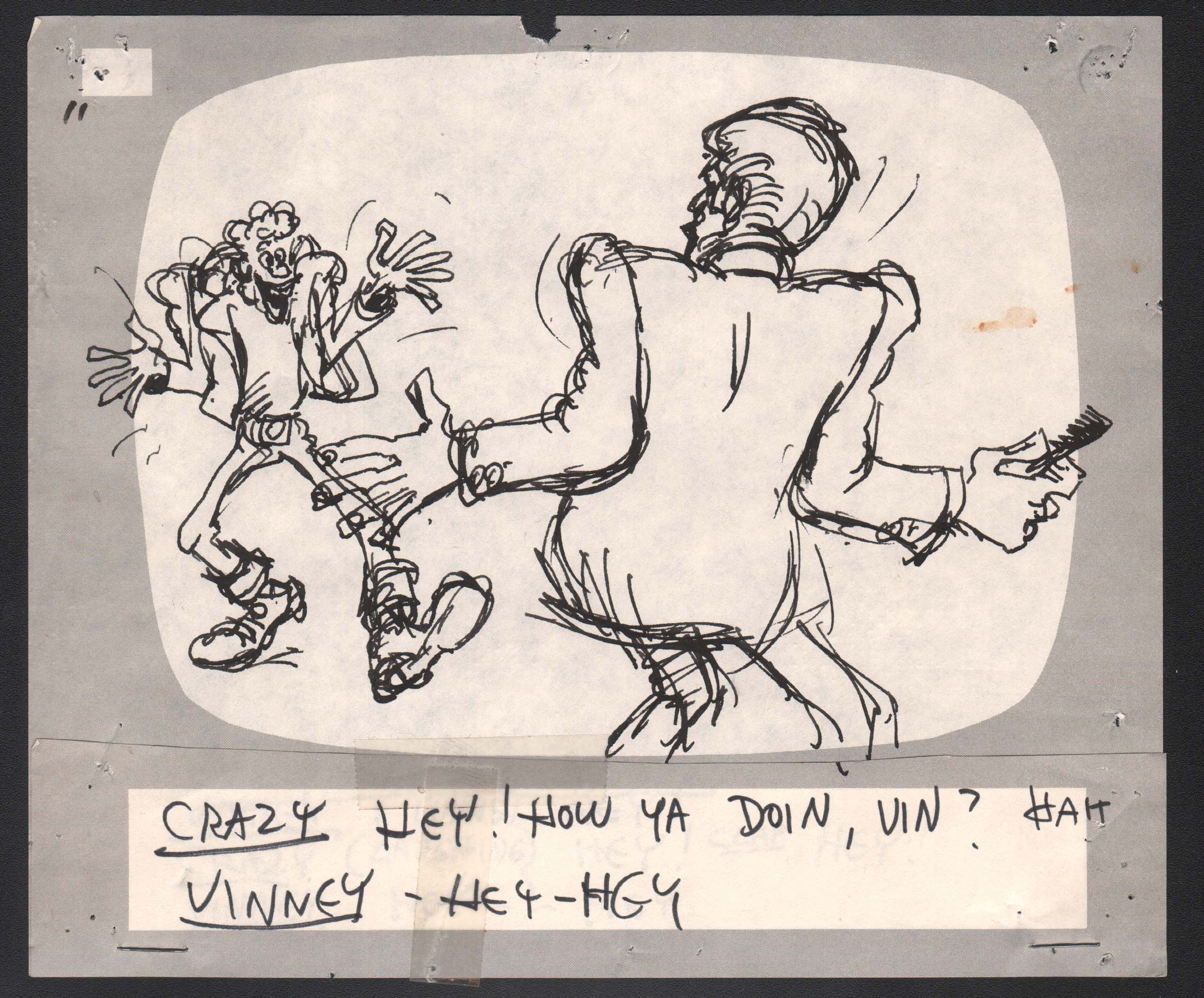 2561x2122 Hey Good Lookin Ralph Bakshi 1973 82 Animation Hand Drawn