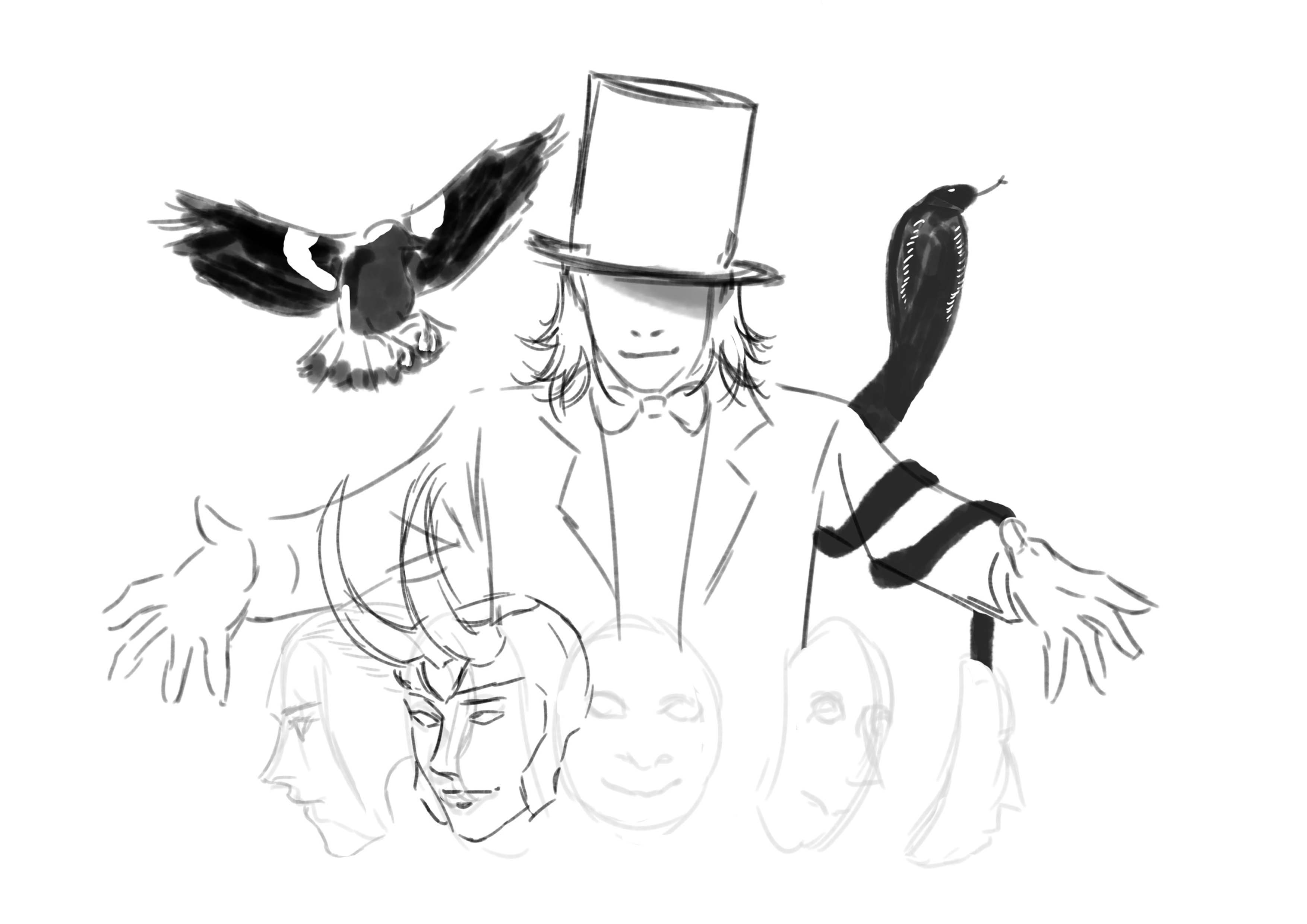 3508x2480 Visual Storytelling Project 1 Process + Final Escape