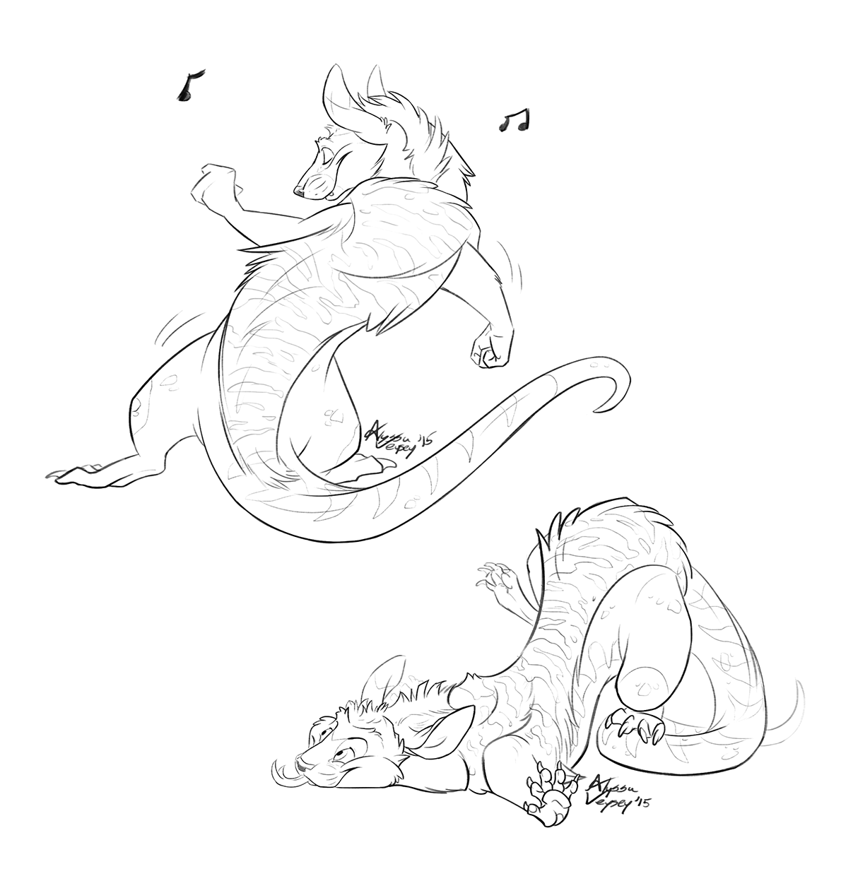 1190x1247 The Art Of Alyssa Veysey Practising Dynamic Poses And Straight