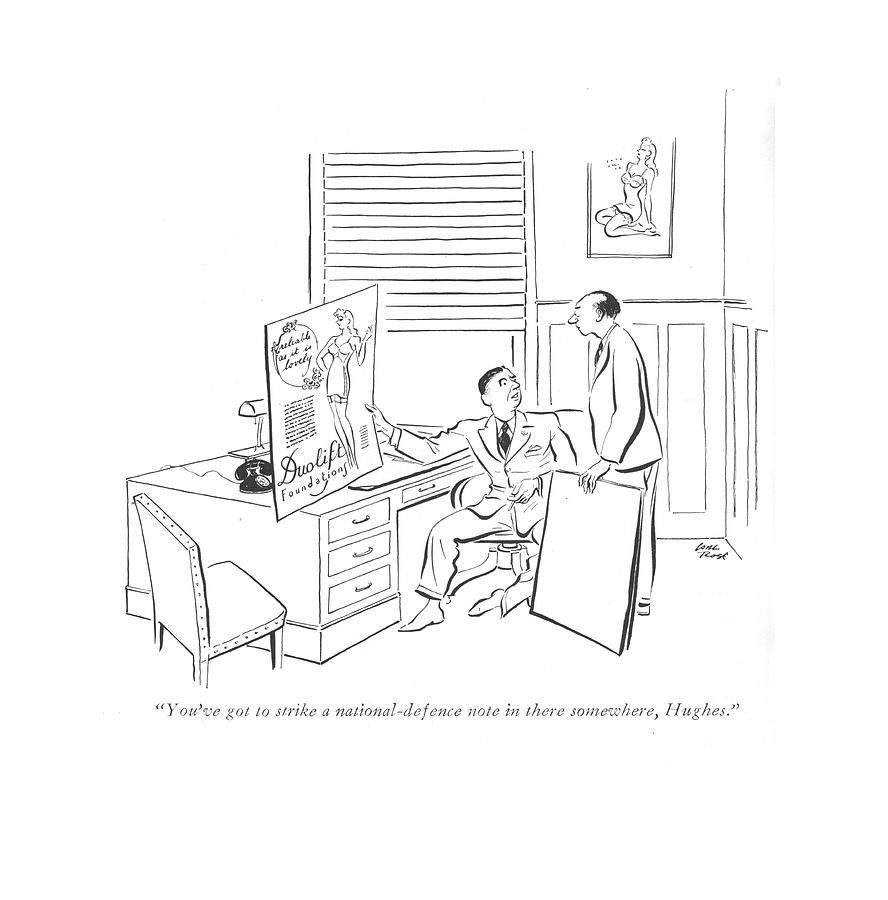 888x900 You'Ve Got To Strike A National Defense Note By Carl Rose