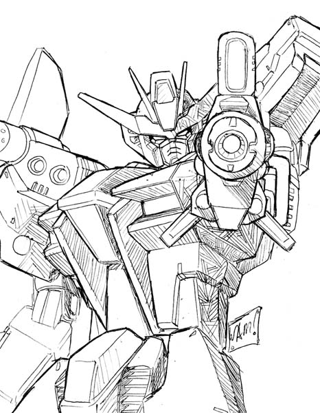 466x600 Launcher Strike Gundam By Beamer