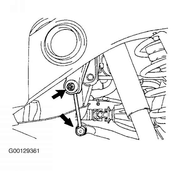 564x545 Note If Ball Joint Stud Turns With Nut Use A Hexagon Wrench