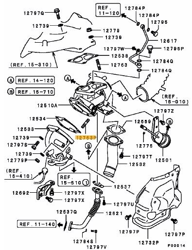 395x515 Stud Turbo To Elbow Evo 4 9