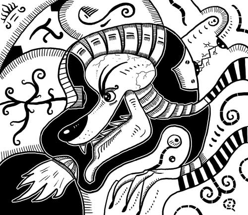 500x433 Surrealism Drawings, Active Imagination Sotuland Art