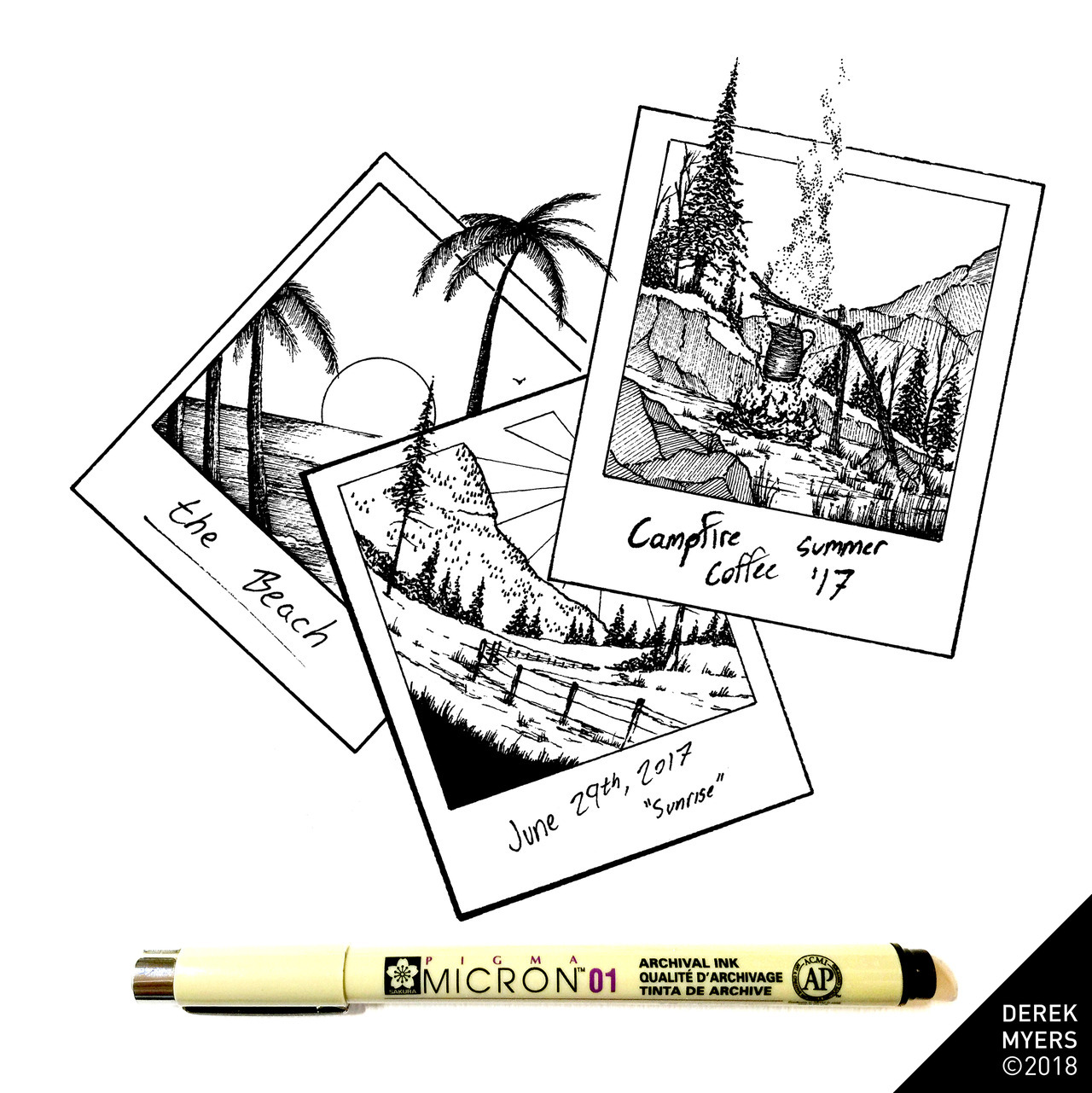 1280x1281 Daily Drawings By Derek Myers