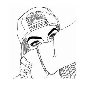 300x300 Tumblr Outlines Tumblr Outlines, Draw And Girl